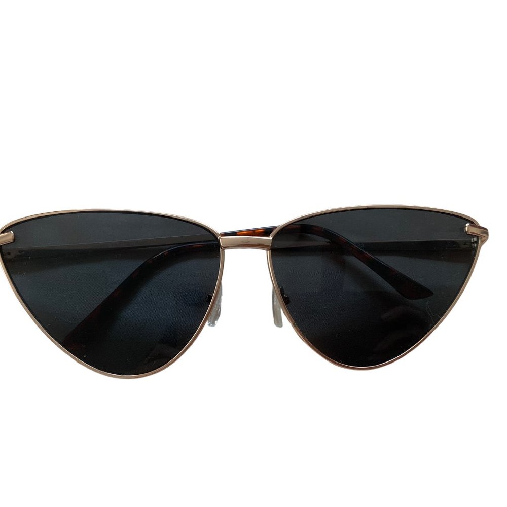Wireframe Cat-Eye Sunglasses